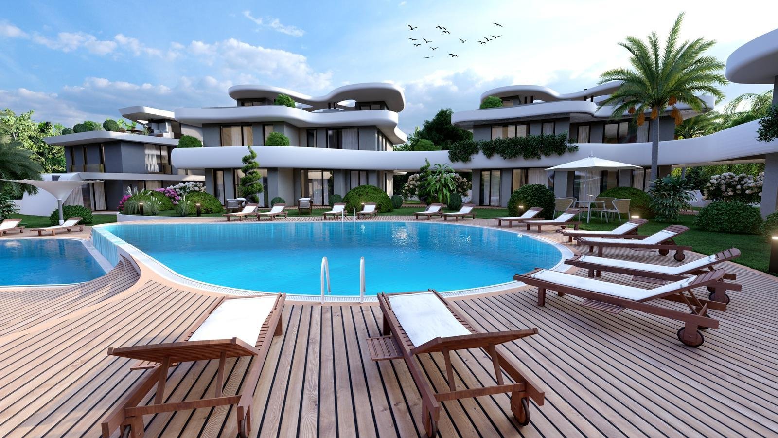Neubauprojekt: Villa in Lapta, Girne