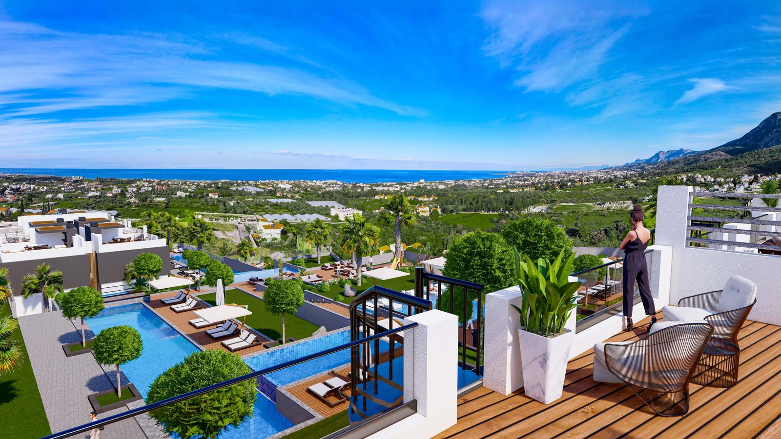 Neubauprojekt: Villa in Lapta, Girne