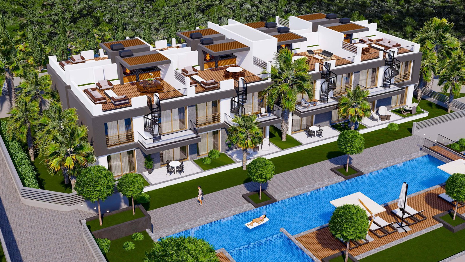 Neubauprojekt: Villa in Lapta, Girne