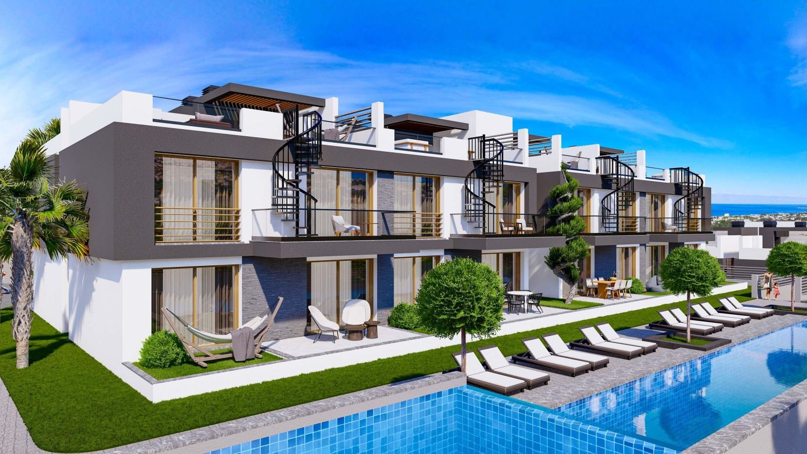 Neubauprojekt: Villa in Lapta, Girne