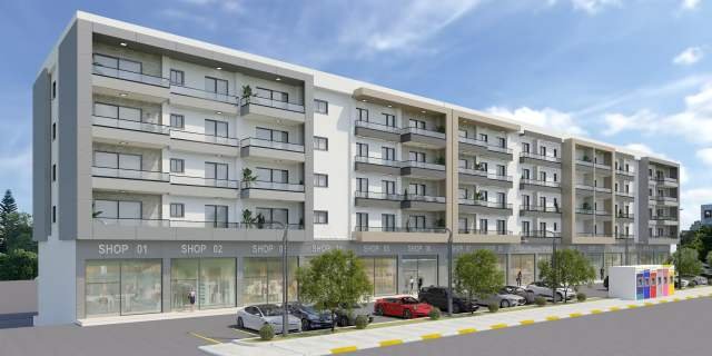 SHOPS AND FLATS WITH FLEXIBLE PAYMENT PLAN OFFERING THE PRIVILEGES OF MODERN LIFE IN NICOSIA KÜÇÜKKAYMAKLI AREA