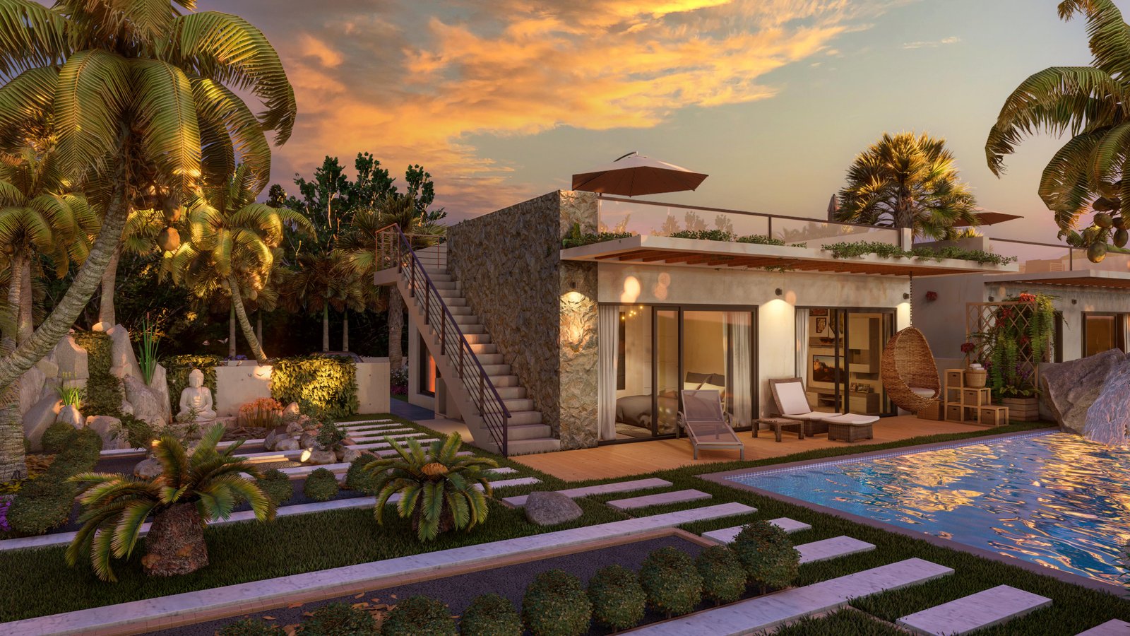 VILLA FOR SALE - ESENTEPE, KYRENIA, NORTHERN CYPRUS