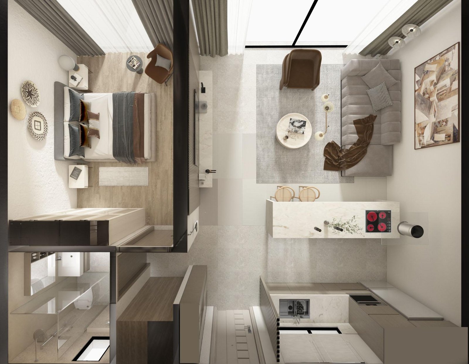 Neubauprojekt: Penthouse in Tatlısu, Gazimağusa