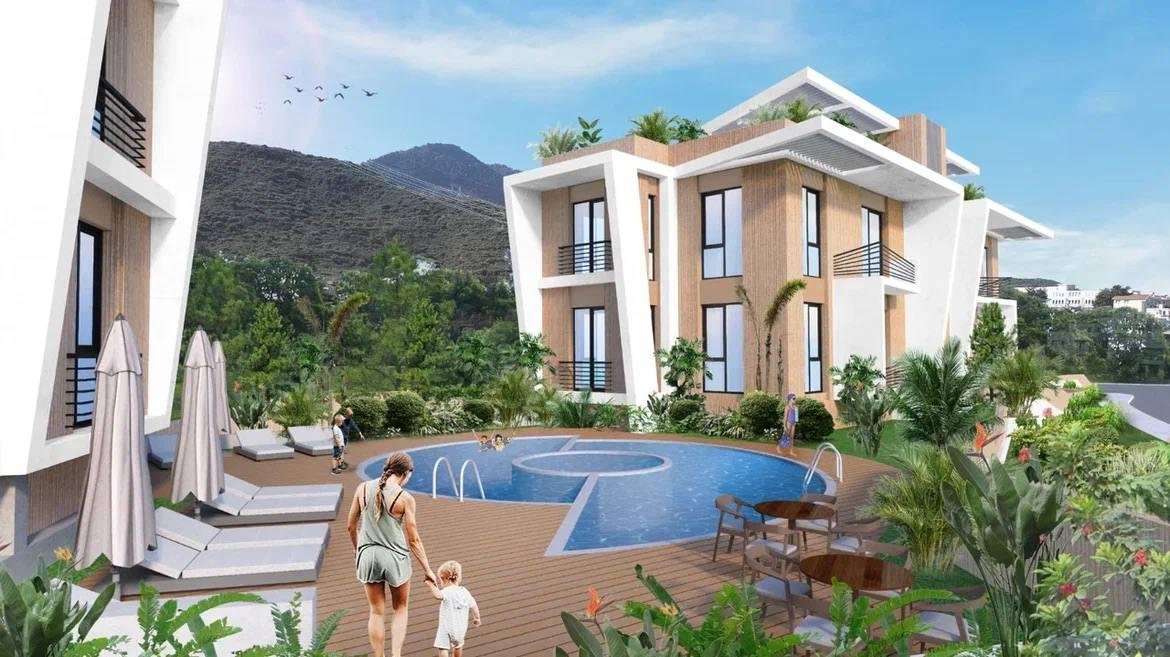 2+1 FLAT FOR SALE IN KYRENİA ALSANCAK AREA