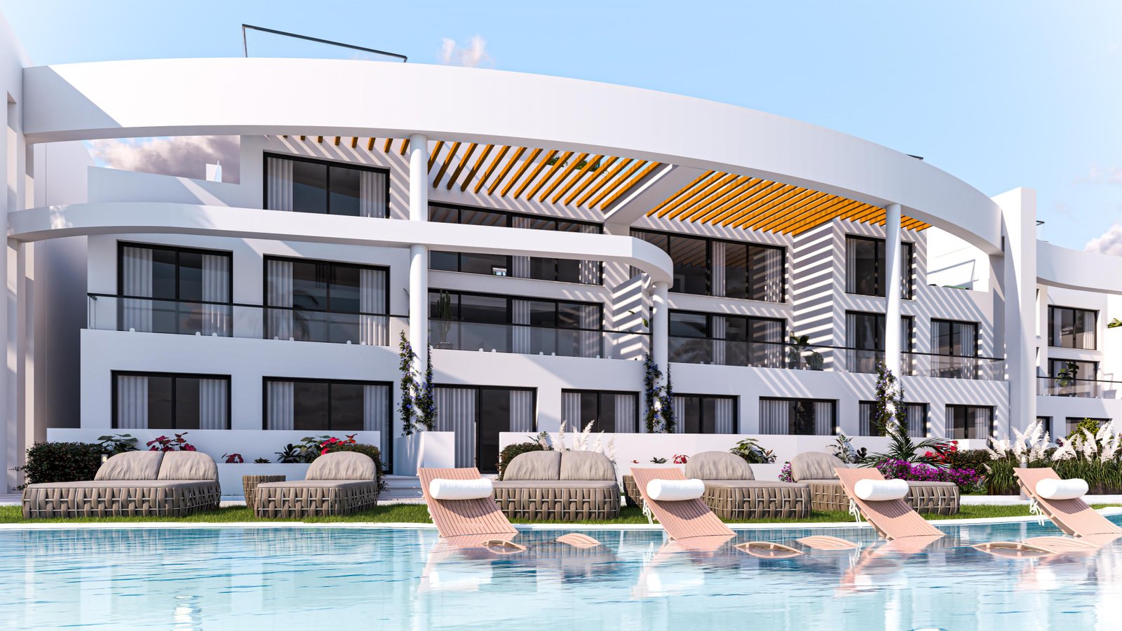 2+1 LOFT FLATS FOR SALE IN İSKELE FROM THE PROJECT PHASE