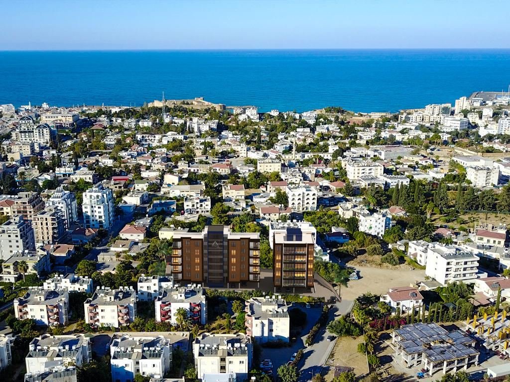 FOR SALE 2+1 LUXURY READY APARTMENTS IN THE CENTER OF GIRNE