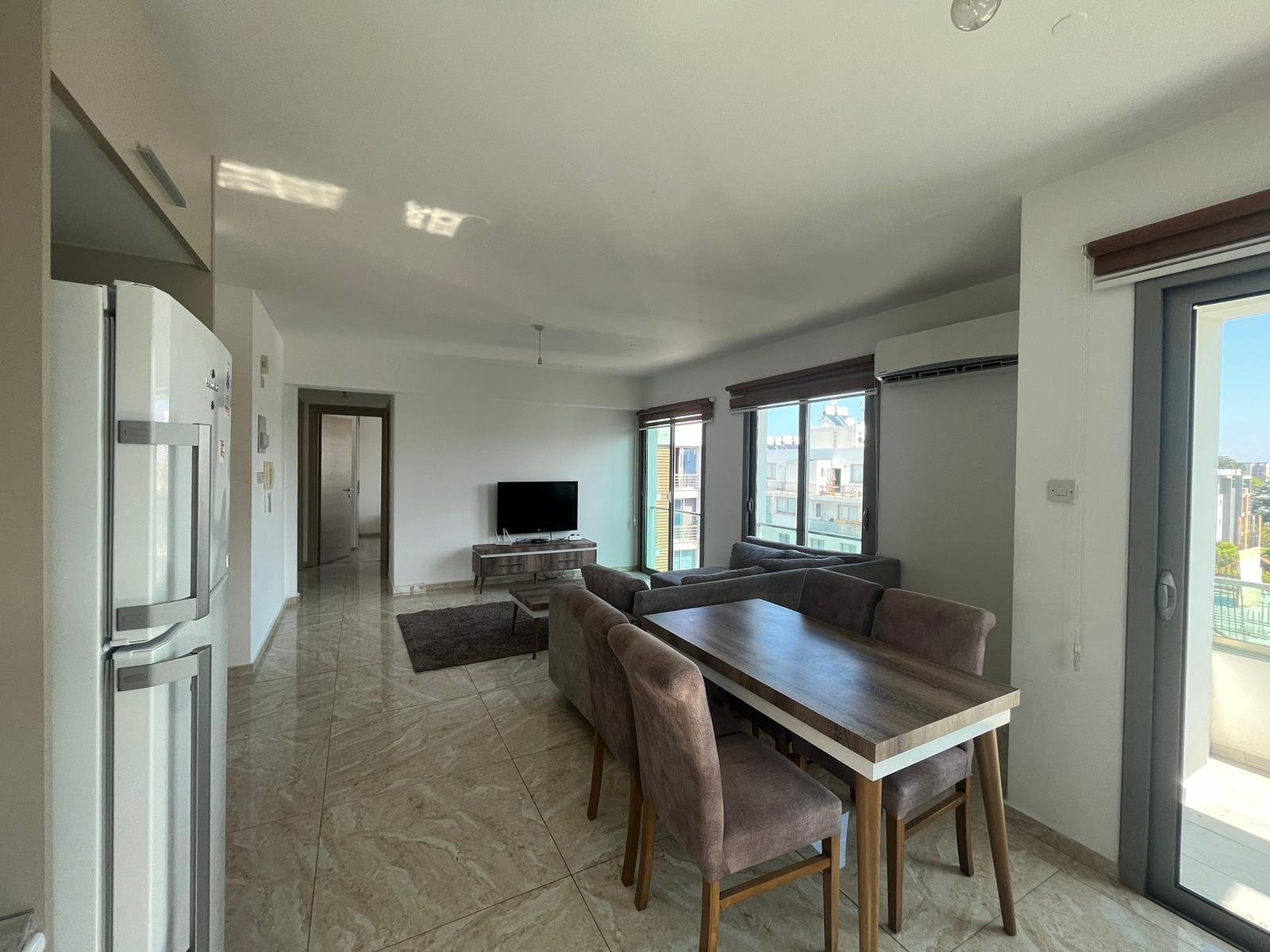 2+1 APARTMENT FOR SALE IN GIRNE CENTER, ALL EXPENSES PAID, SUITABLE FOR LOAN