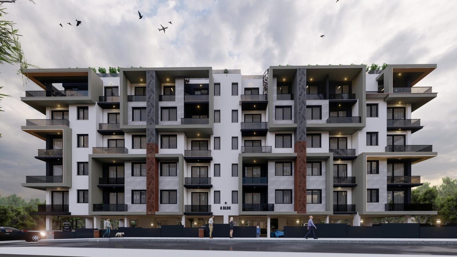 APARTMENTS FOR SALE IN KYRENİA CENTRE WITH PAYMENT PLAN FROM PROJECT STAGE