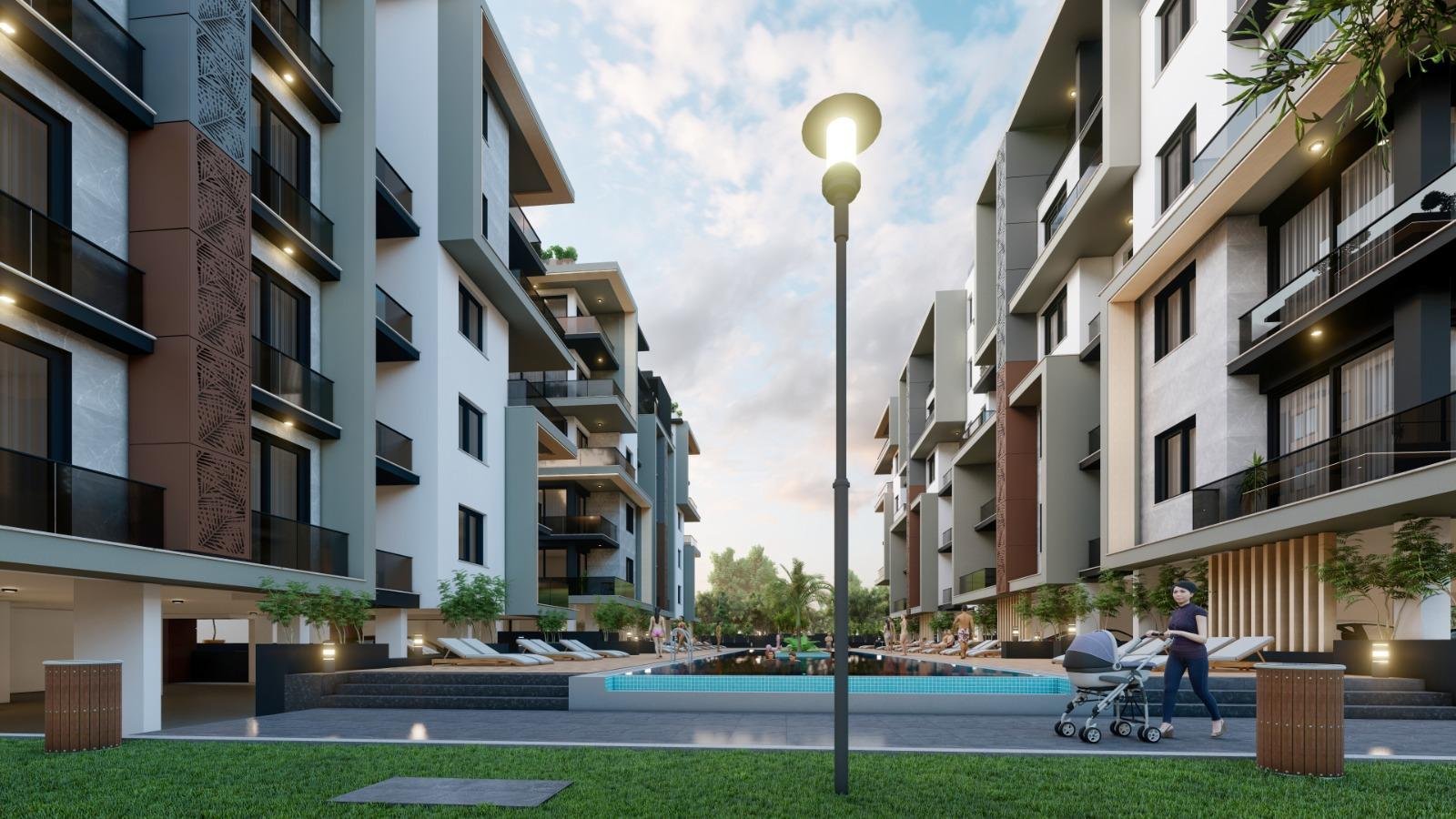 APARTMENTS FOR SALE IN KYRENİA CENTRE WITH PAYMENT PLAN FROM PROJECT STAGE