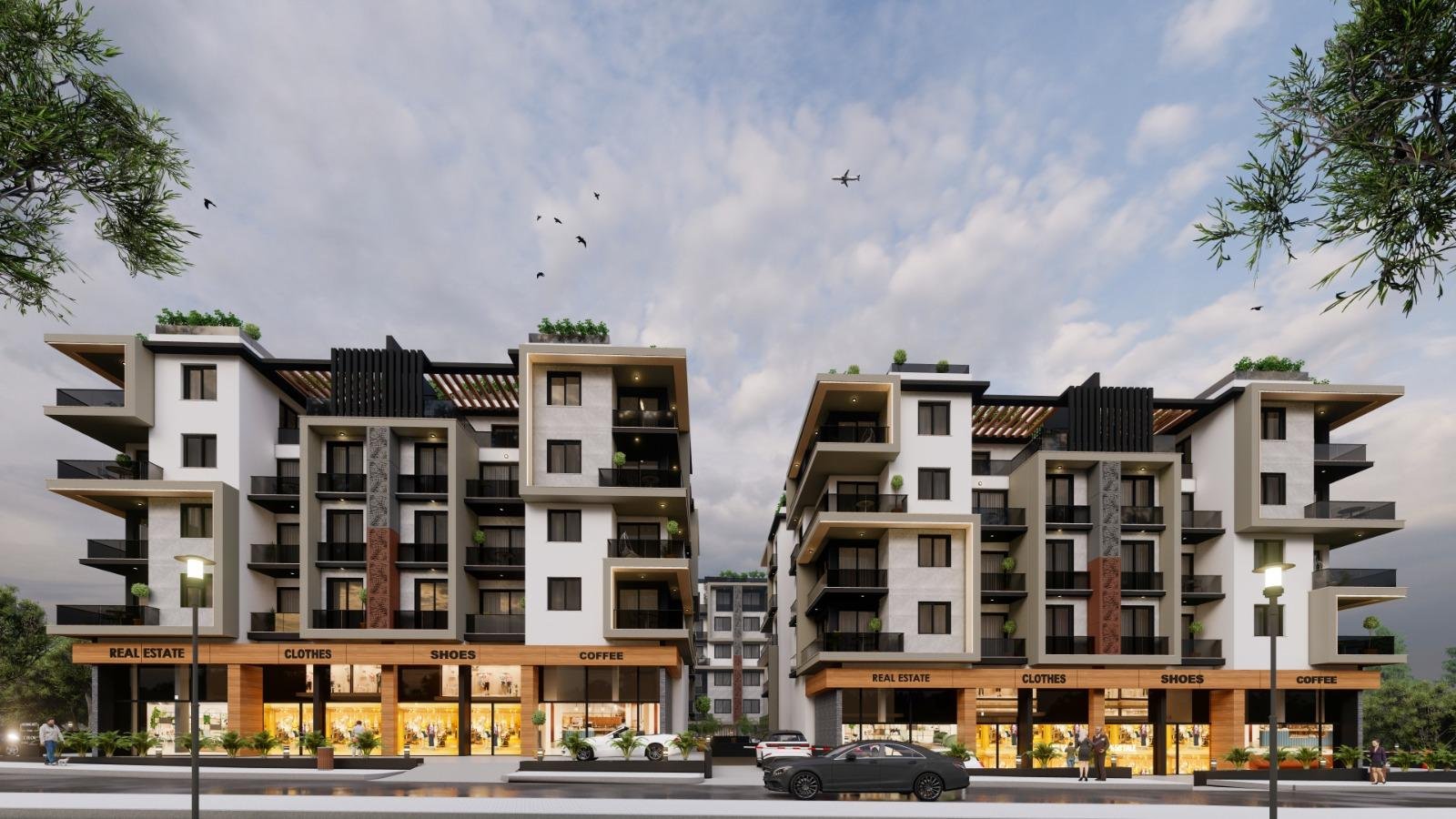 APARTMENTS FOR SALE IN KYRENİA CENTRE WITH PAYMENT PLAN FROM PROJECT STAGE