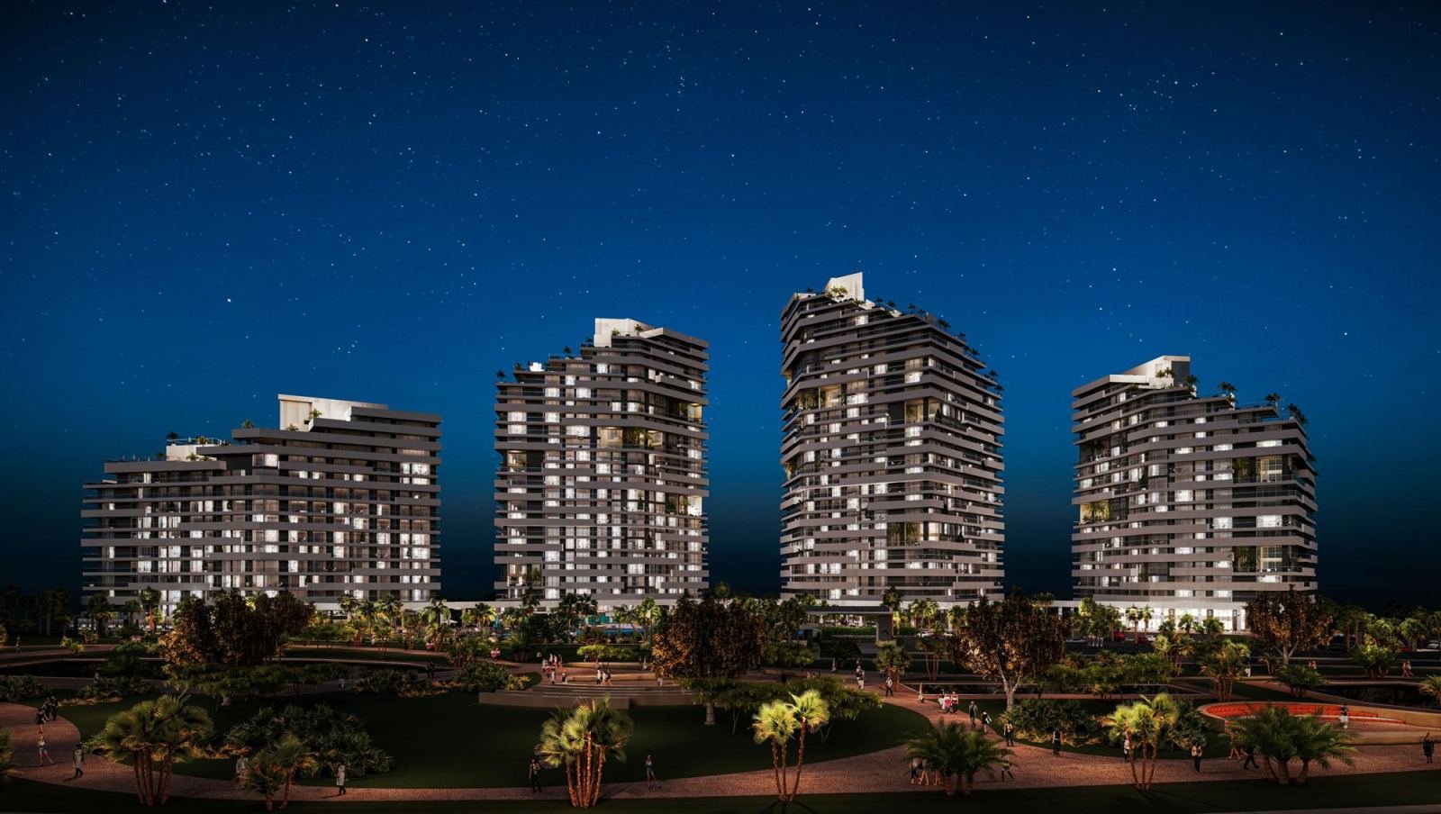 İSKELE'DE PROJE AŞAMASINDAN SATILIK ULTRA LÜX DAİRELER