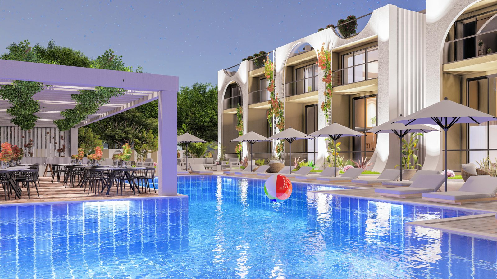 LUXURY LOFT FLATS FOR SALE FROM THE PROJECT IN GIRNE BAHÇELİ AREA