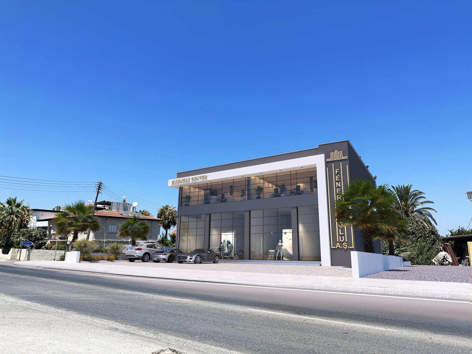 Neubauprojekt: Gewerbefläche in Karakum, Girne