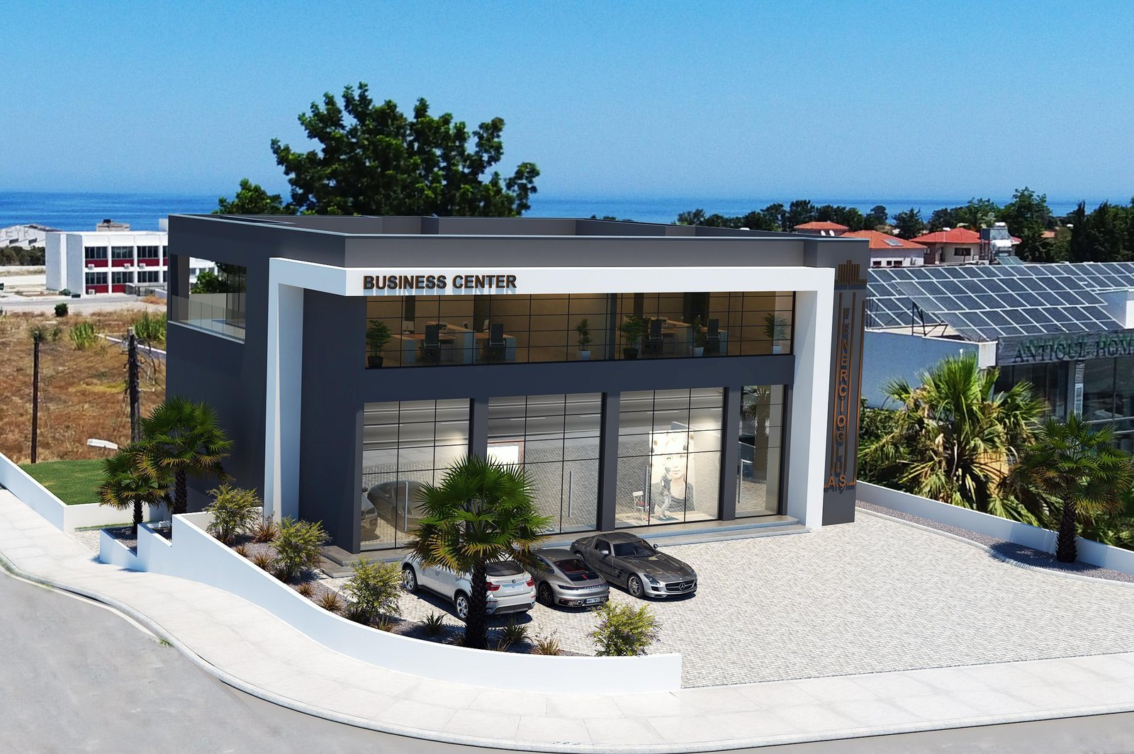 Neubauprojekt: Gewerbefläche in Karakum, Girne