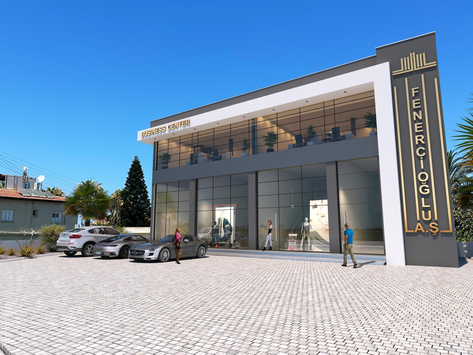 Neubauprojekt: Gewerbefläche in Karakum, Girne
