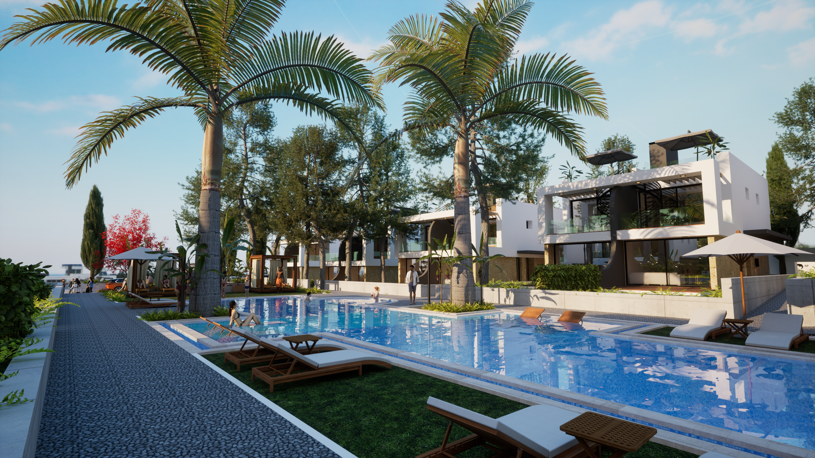 Neubauprojekt: Villa in Lapta, Girne