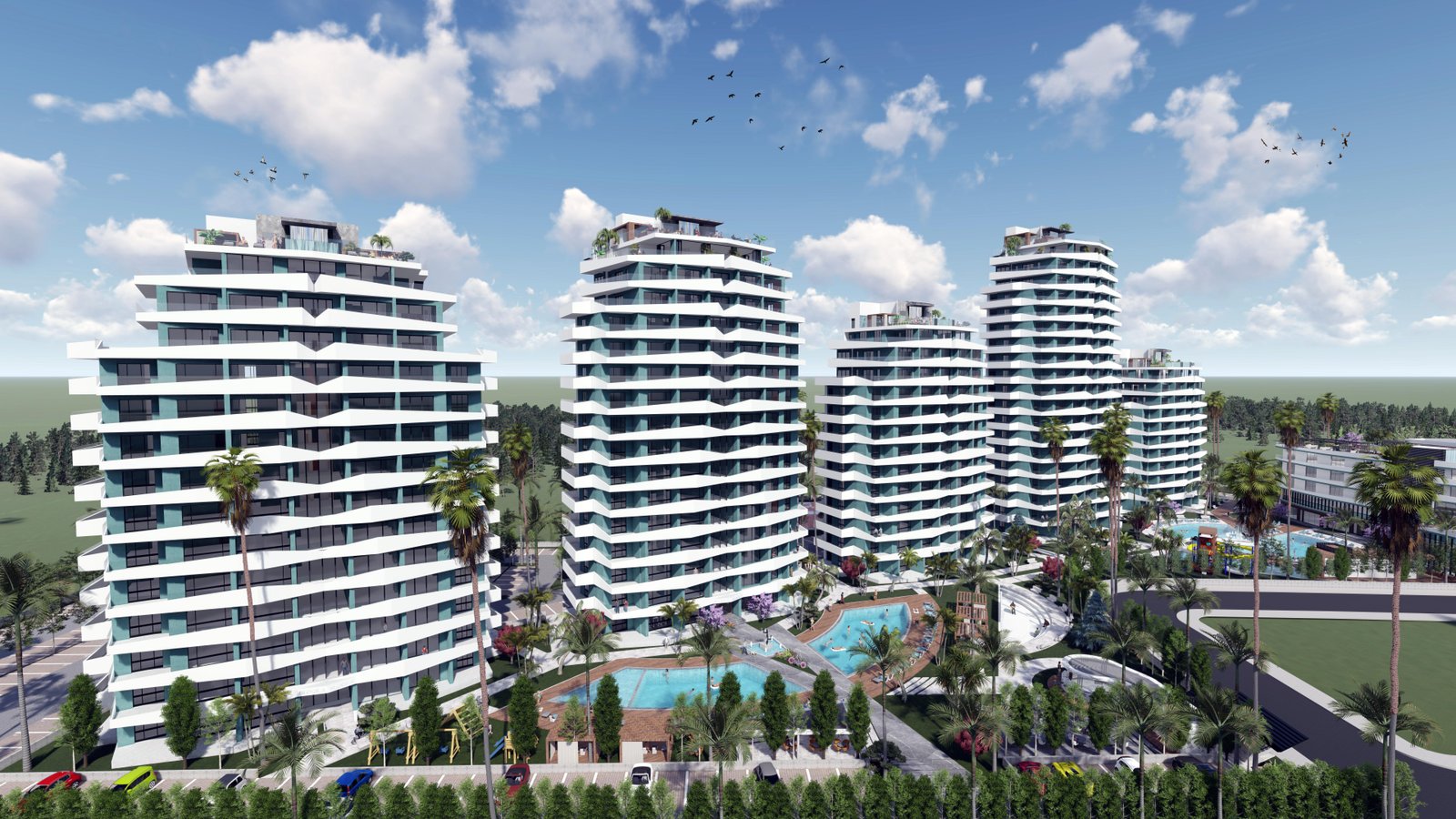 Neubauprojekt: Wohnung in İskele