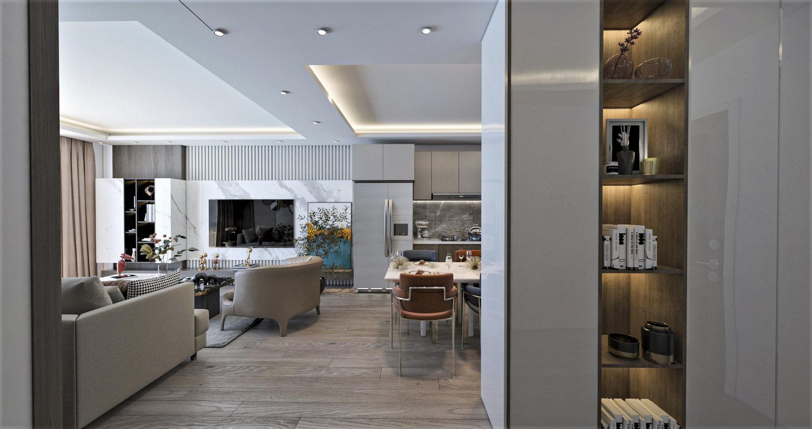 İSKELE BOĞAZİÇİ BÖLGESİNDE SATILIK 1+1 DUPLEX PROJE AŞAMASINDA DAİRELER