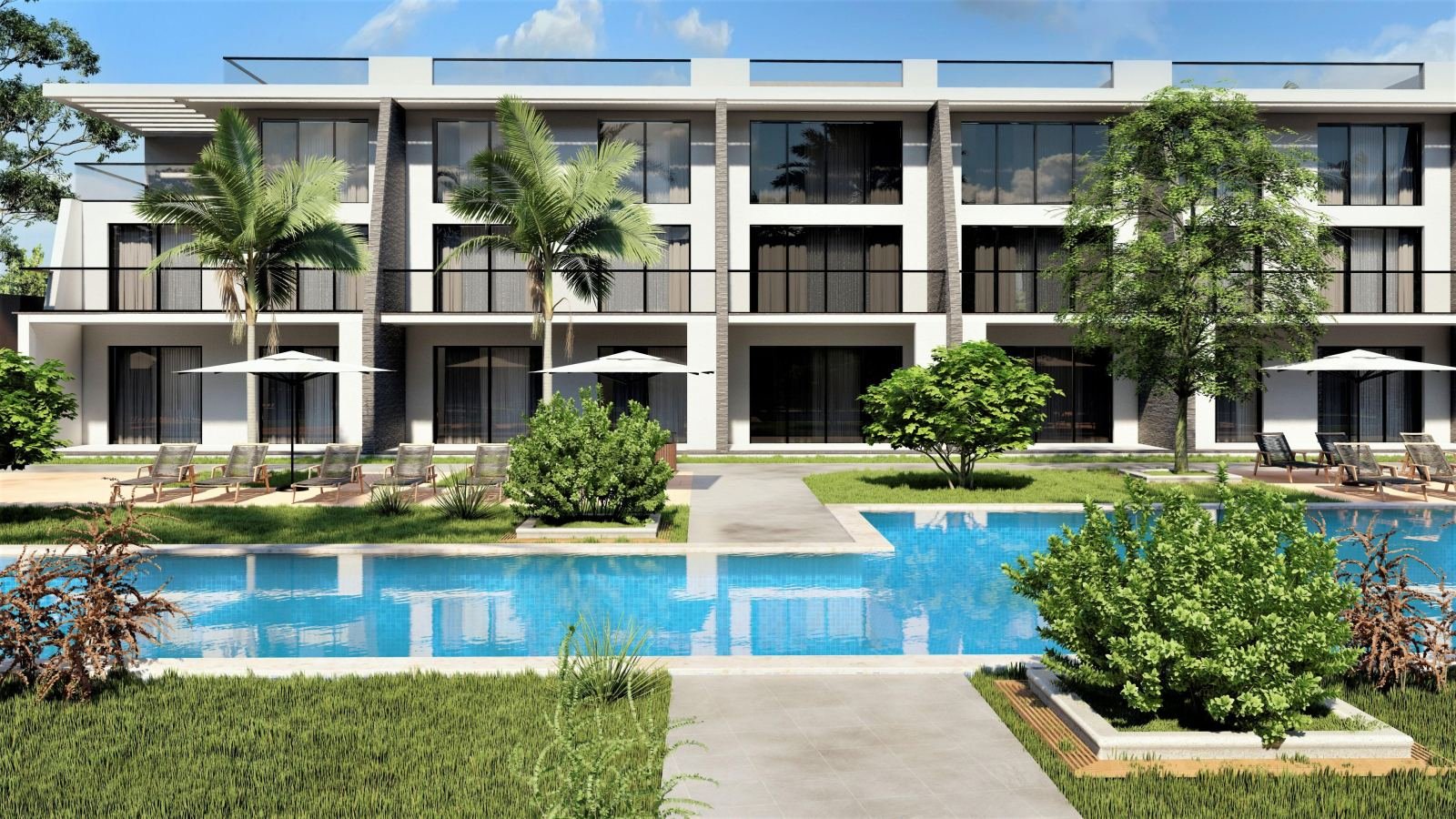 İSKELE BOĞAZİÇİ BÖLGESİNDE SATILIK 1+1 DUPLEX PROJE AŞAMASINDA DAİRELER
