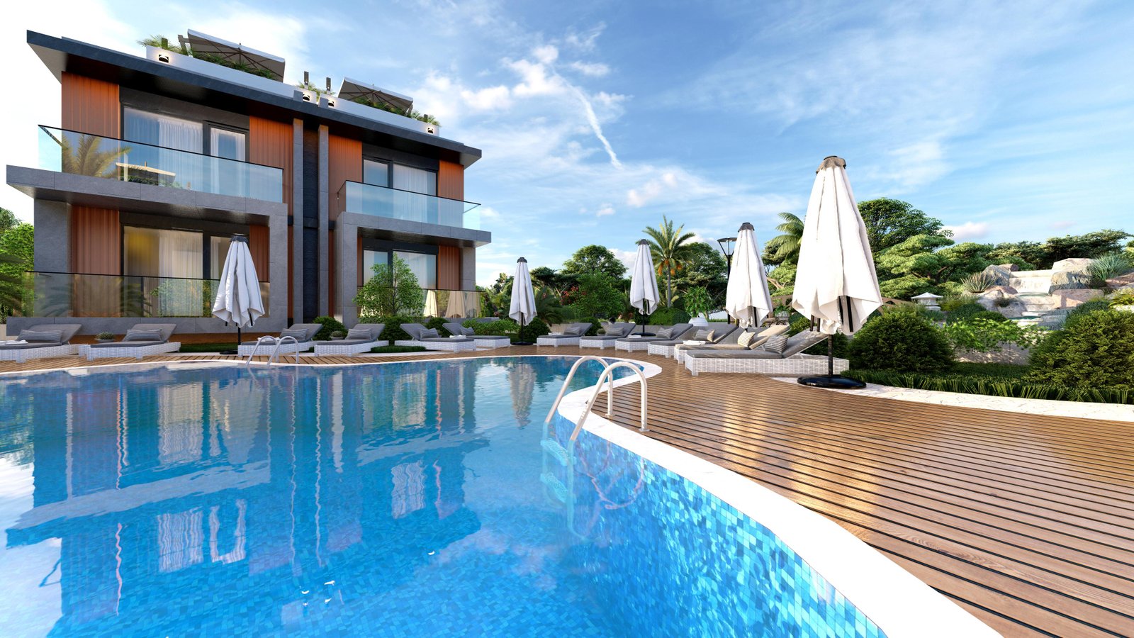 Neubauprojekt: Wohnung in Alsancak, Girne