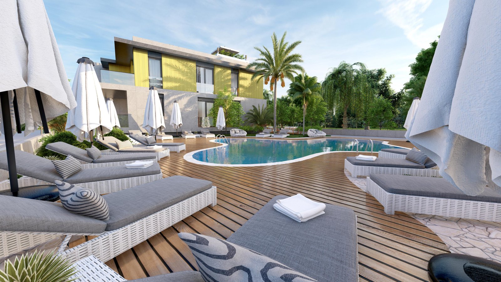 Neubauprojekt: Wohnung in Alsancak, Girne