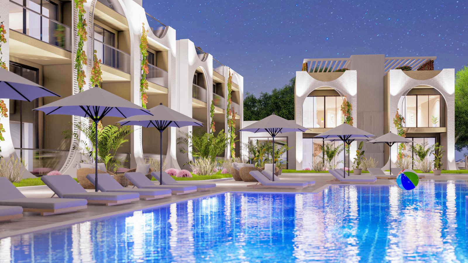 GİRNE BAHÇELİ BÖLGESİNDE PROJEDEN SATILIK LÜKS LOFT DAİRELER
