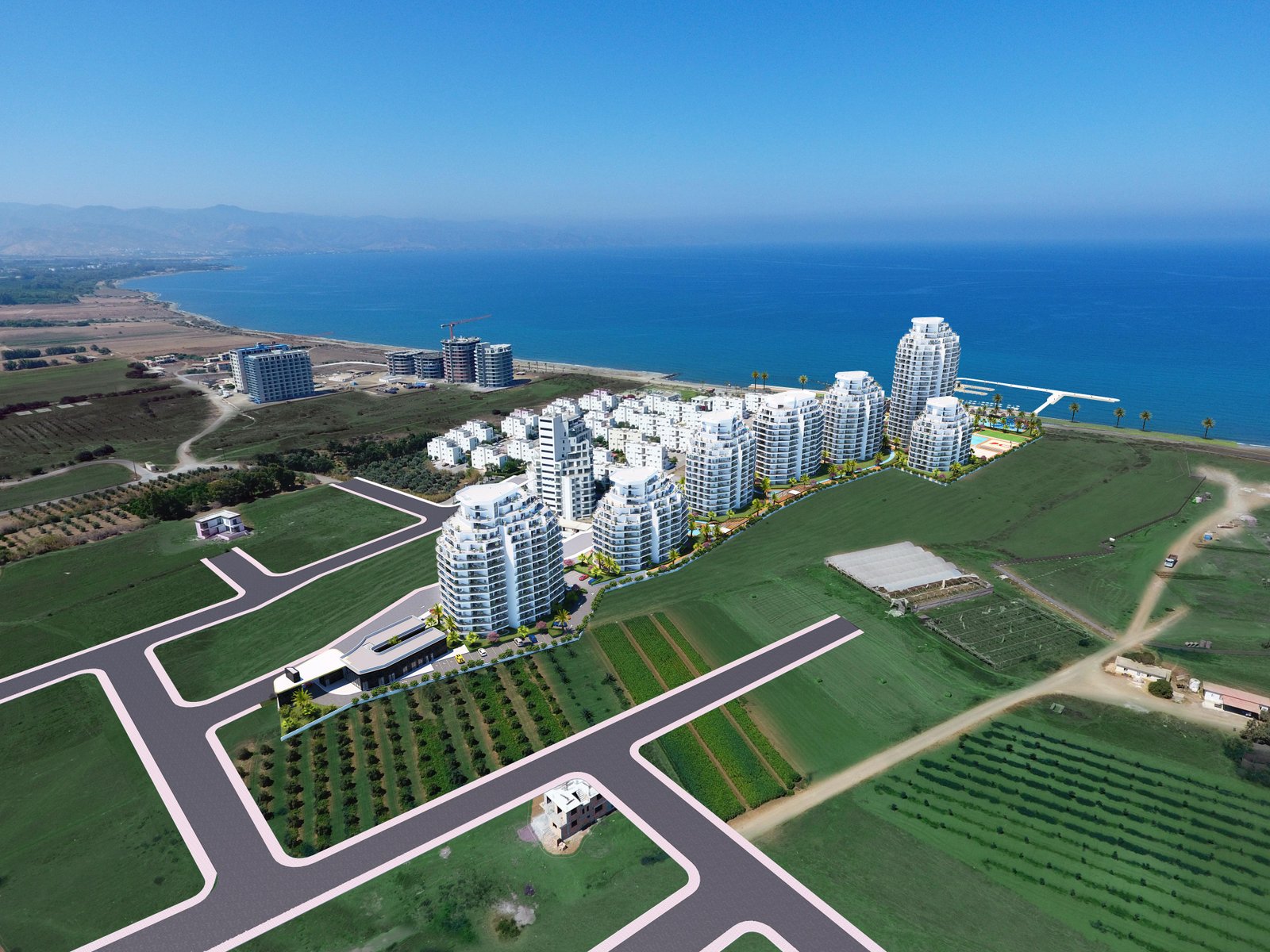 LUXURY FLATS FOR SALE FROM THE PROJECT IN LEFKE GAZİVEREN AREA WITH SPECIAL PRICES AND FLEXIBLE PAYMENT OPTIONS