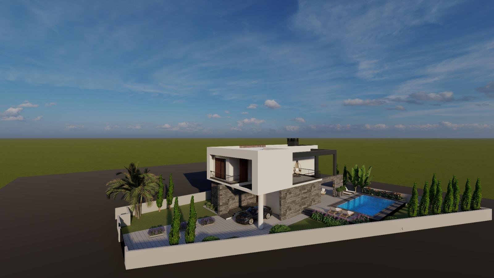 Neubauprojekt: Villa in Karaoğlanoğlu, Girne