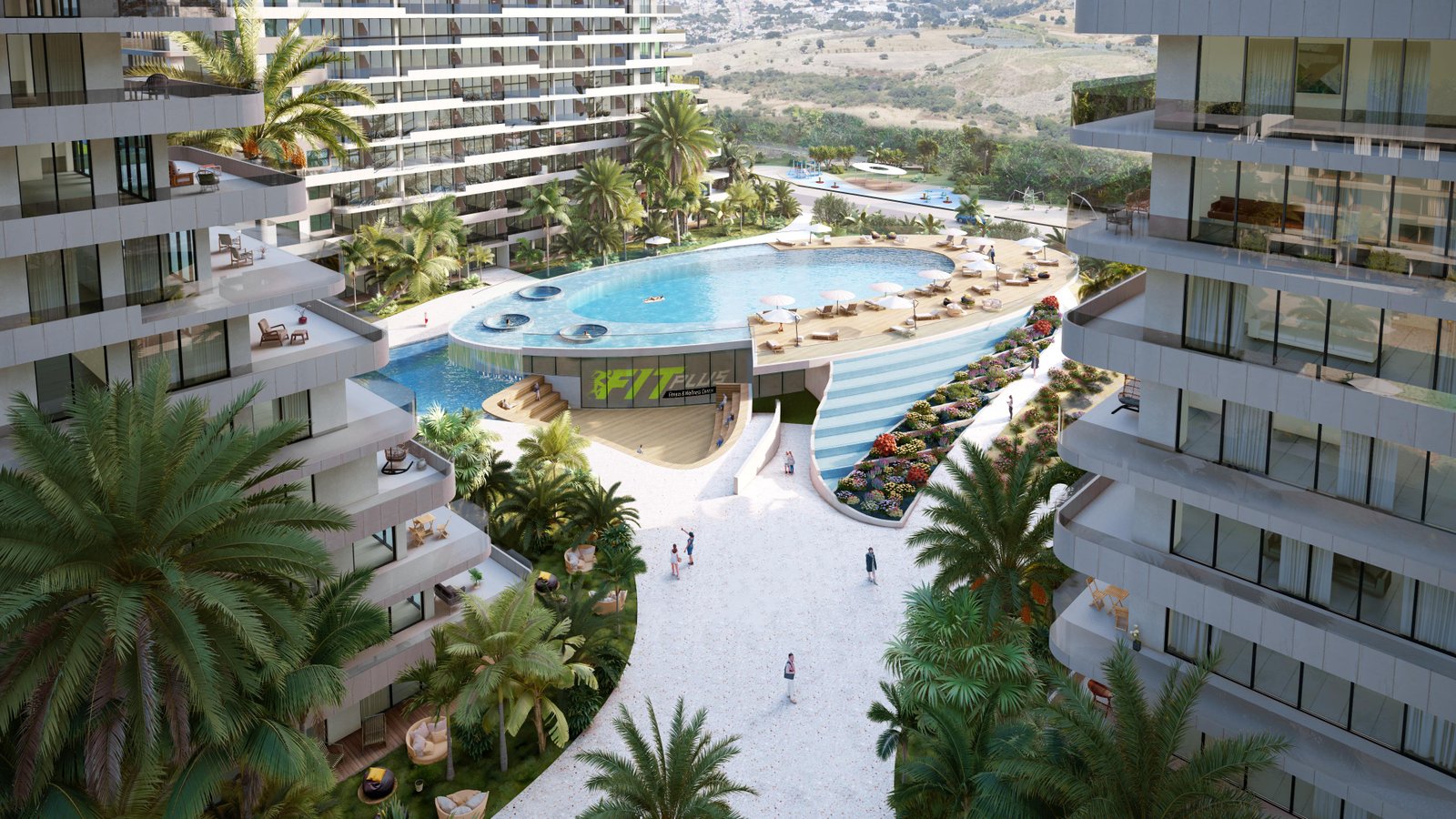 İSKELE LONG BEACH BÖLGESİNDE KONSEPT PROJEDEN SATILIK LÜKS MODERN DAİRE
