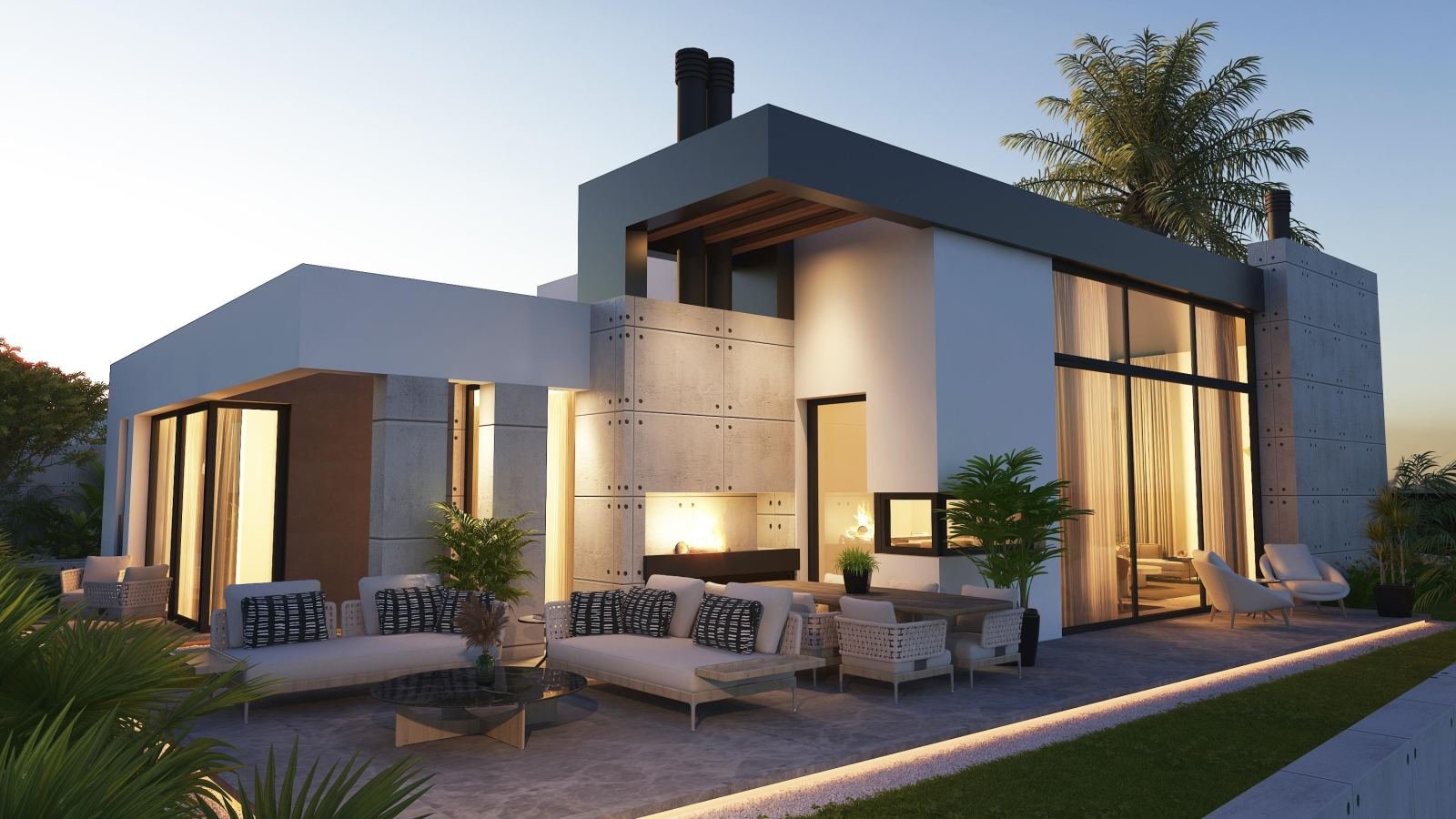 Neubauprojekt: Villa in Gönyeli, Lefkoşa