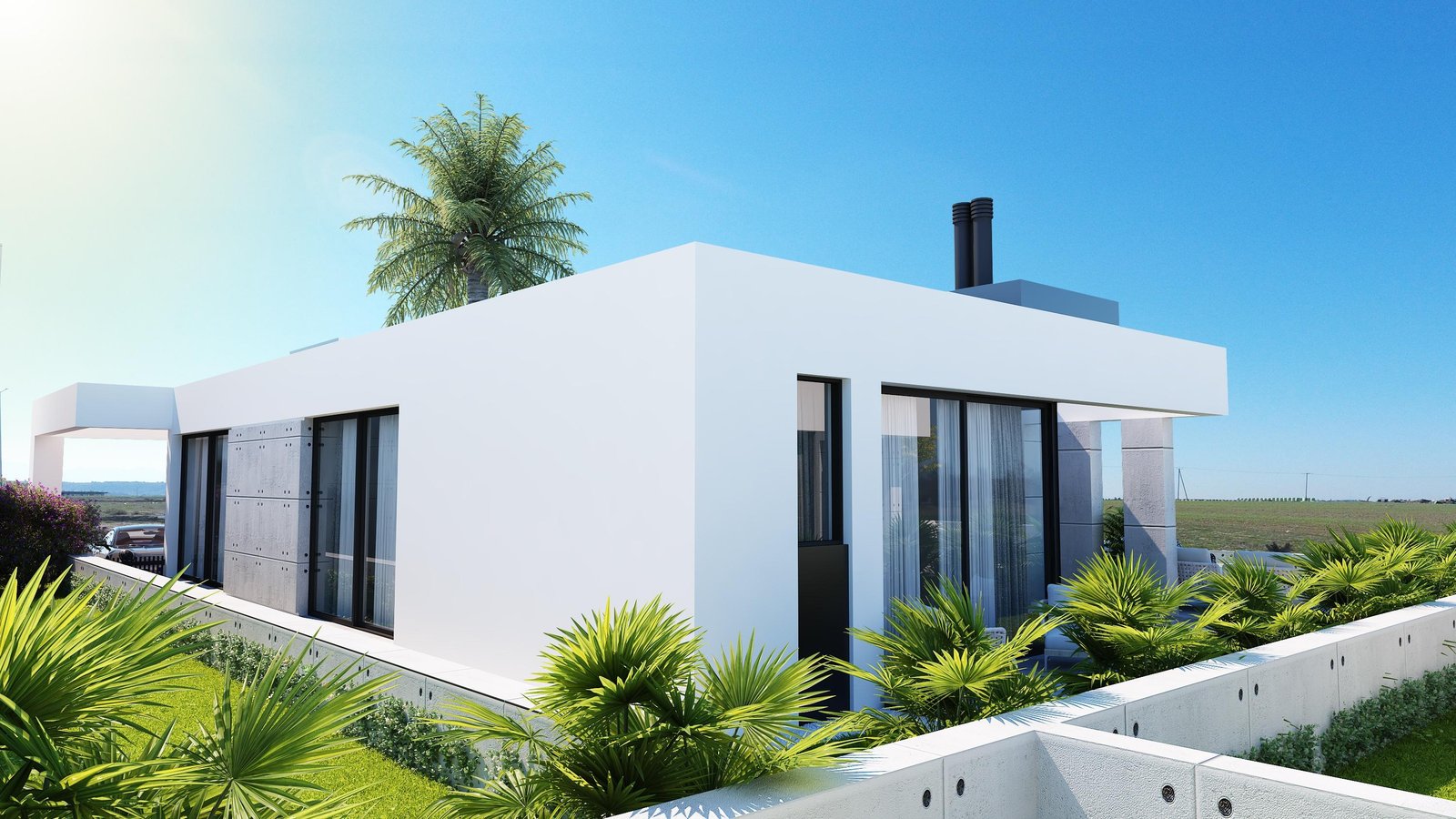 Neubauprojekt: Villa in Gönyeli, Lefkoşa