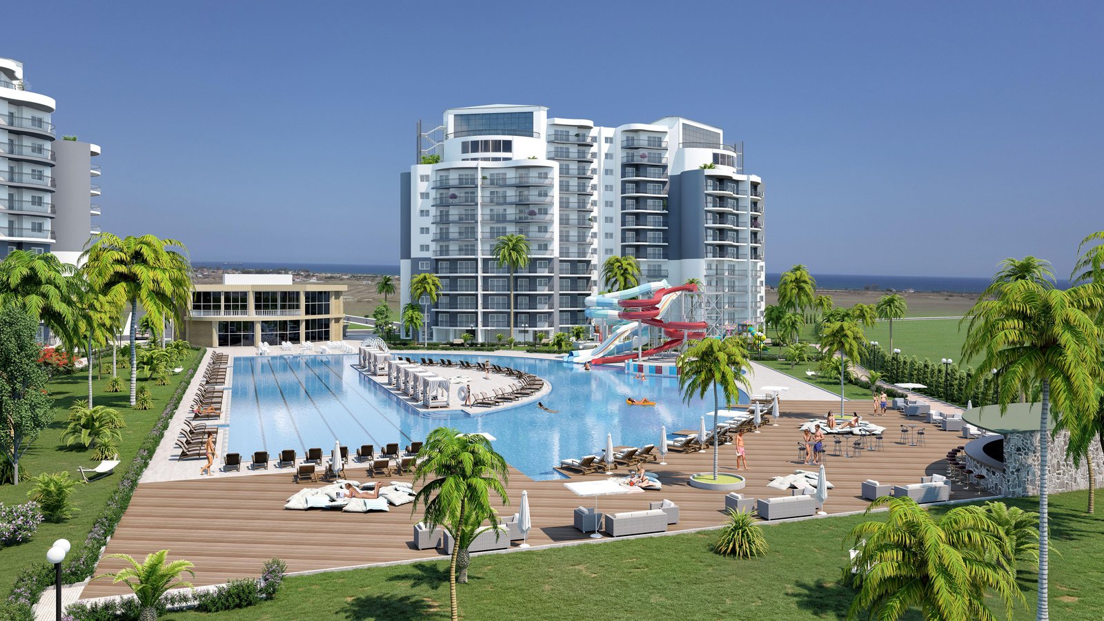COMFORTABLE AND STYLISH PROJECT HOUSING OPTIONS FOR SALE IN İSKELE LONG BEACH AREA