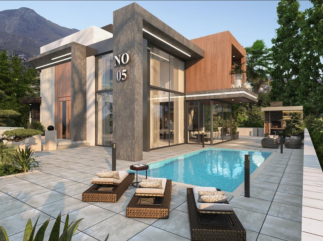 Neubauprojekt: Villa in Karşıyaka, Girne