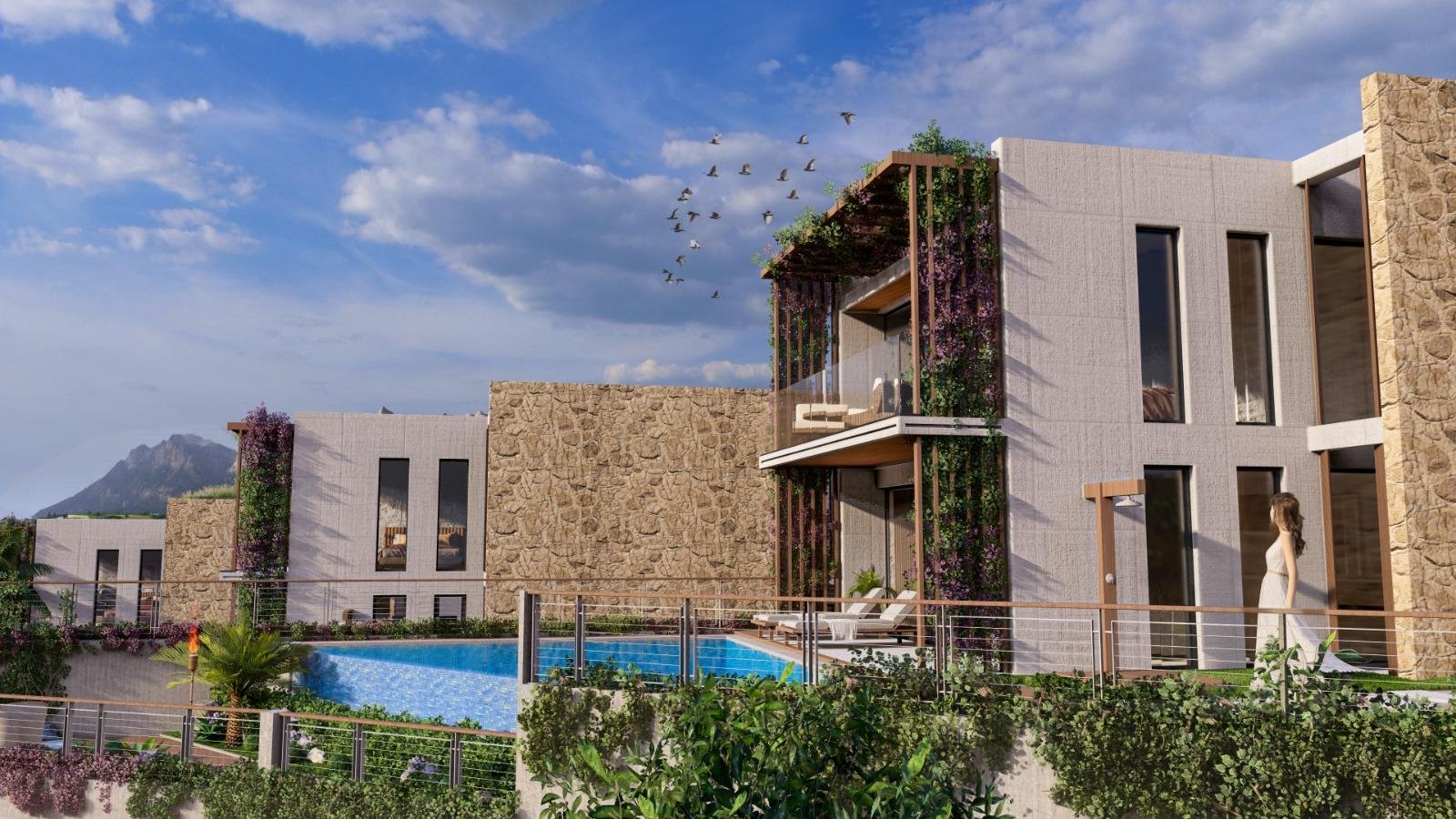 VILLA FOR SALE - ESENTEPE, KYRENIA, NORTHERN CYPRUS